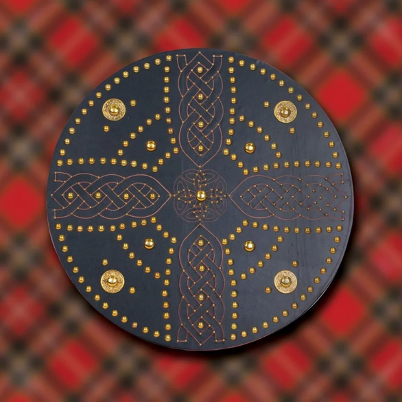 Windlass Steelcrafts Celtic Cross Scottish Targe Shield