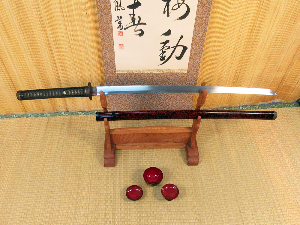 BoJ Katana #002: Antique Fujiwara Nagayoshi 83356 7