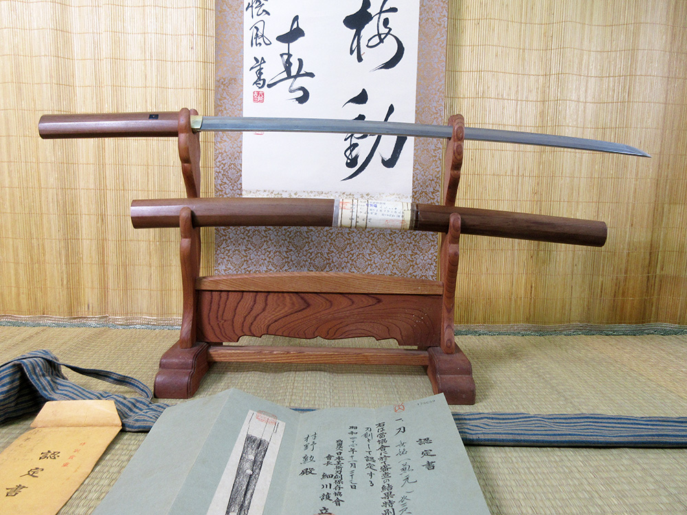 BoJ Katana #007: Antique Kanemoto Shirasaya 5900 1