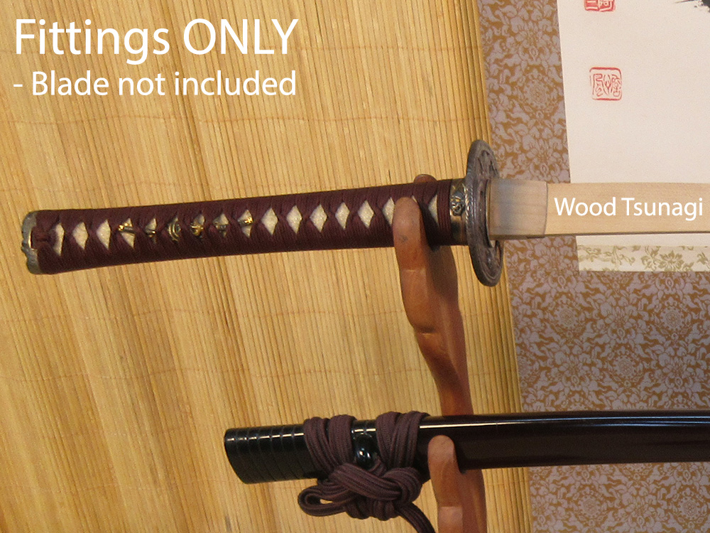 BoJ Koshirae #001: Antique Edo Period Sword Fittings (no blade) 16