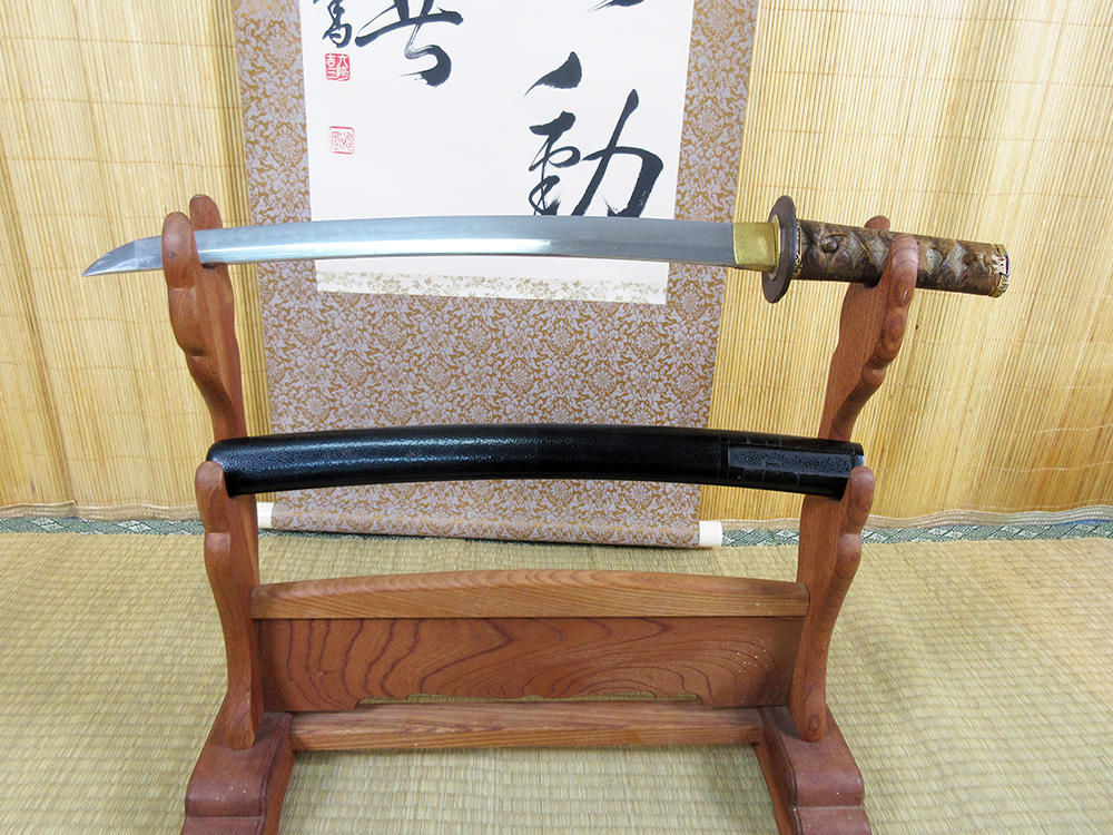 BoJ Wakizashi #002: Antique Kago no Kami Fujiwara Sadohiro 83968 2