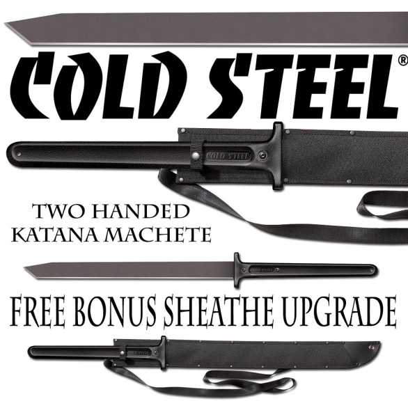 cold steel katana machete