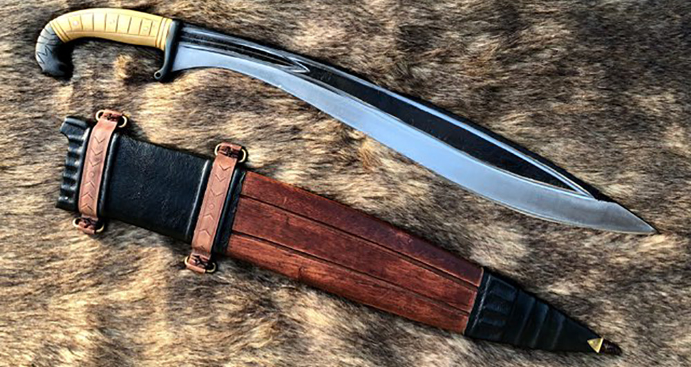 Kingdom Of Arms Iberian Falcata Sword Kingdom Of Arms Iberian Falcata Sword