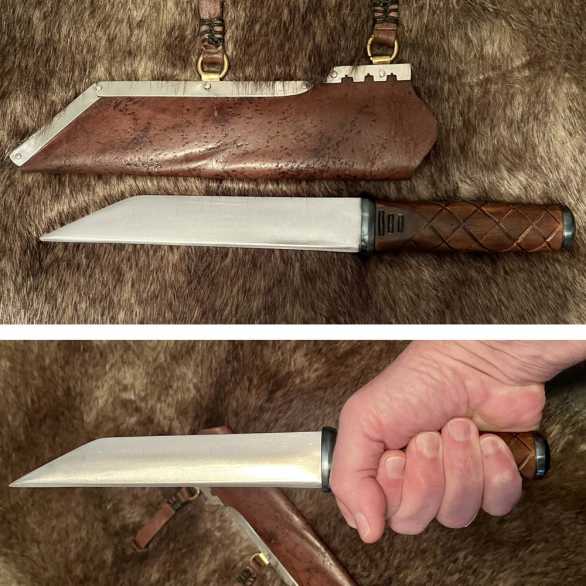 Kingdom of Arms 10th Century Viking Seax Knife