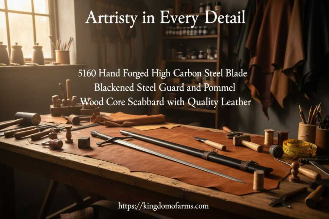 Kingdom of Arms Last Crusader Medieval Longsword 2