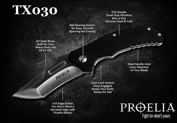 where are proelia knives made