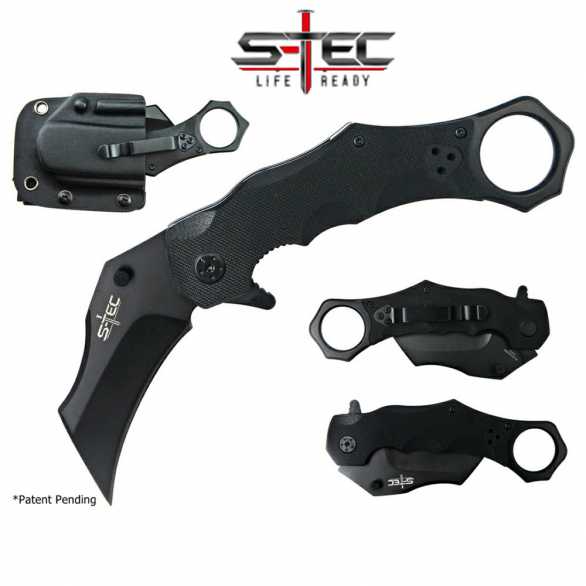 S-TEC Quick Deploy Folding Karambit