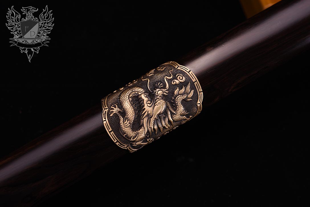 Forge Direct Black Ebony Dragon Jian