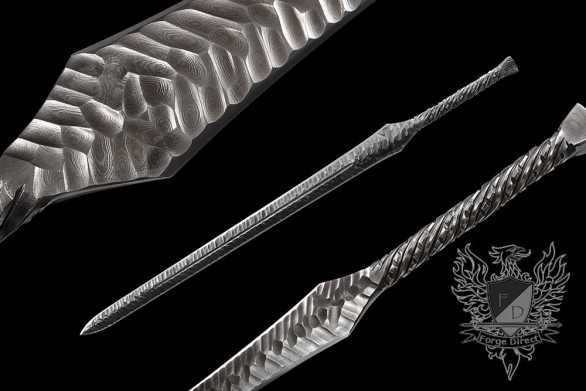 Forge Direct Damascus Fantasy Warsword - Sword of the Ancients