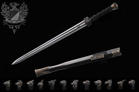 Forge Direct Haiyantang Zodiac Custom Sword