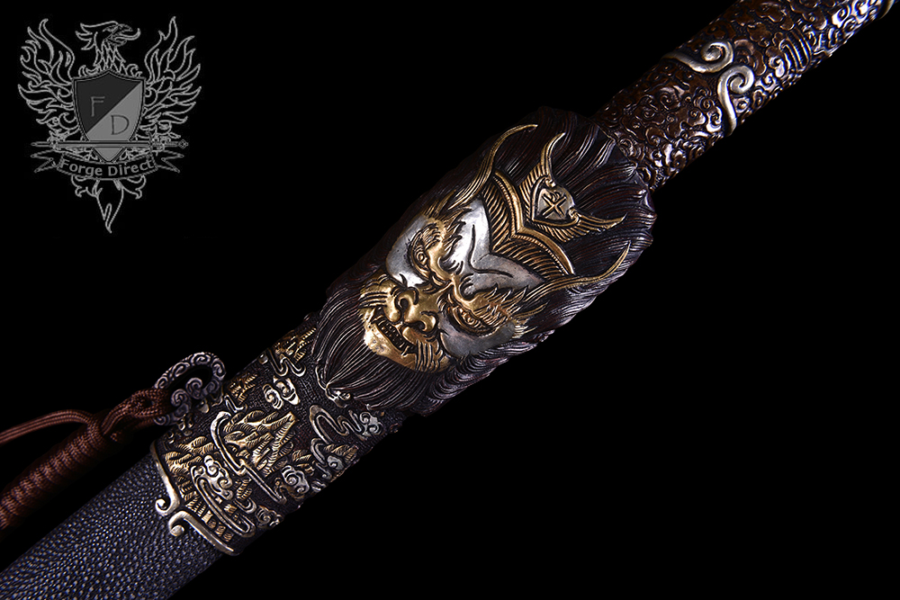 Forge Direct Damascus Windsteel Sword of the Monkey King 4