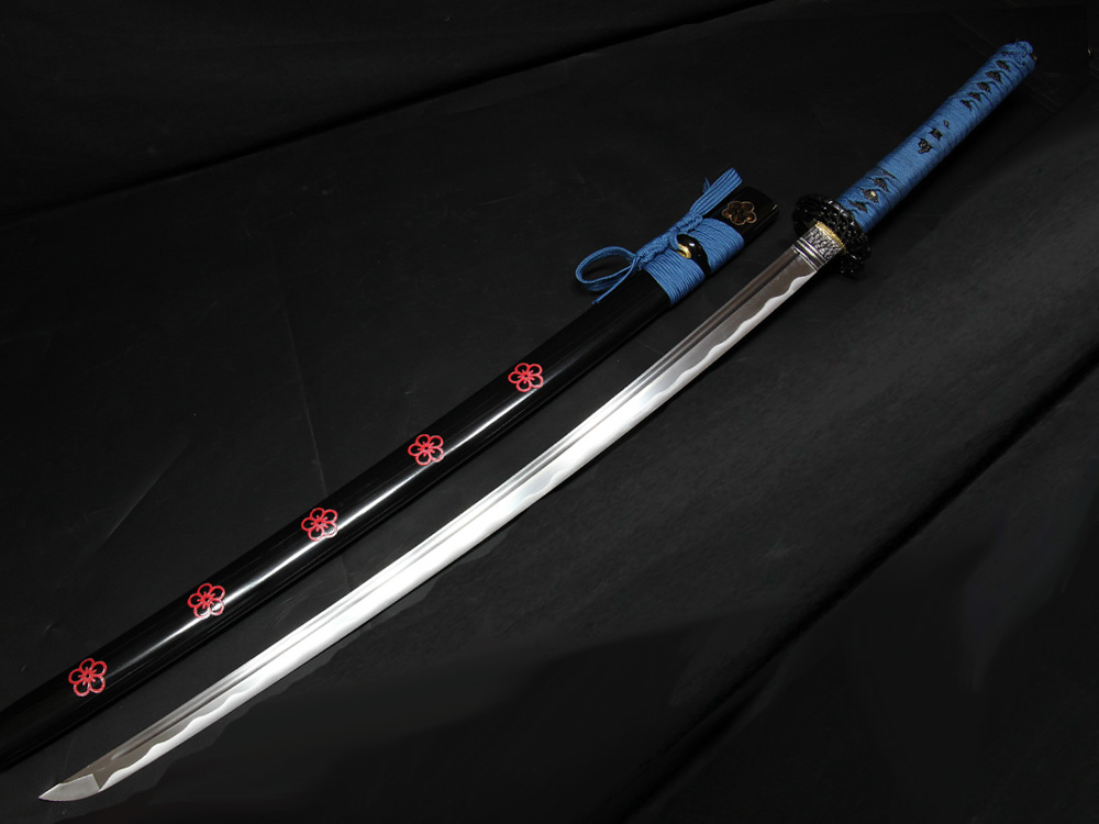 Ryujin 1045 Carbon Steel 'Blue Sakura' Art Sword 2
