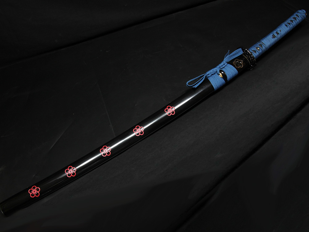 Ryujin 1045 Carbon Steel 'Blue Sakura' Art Sword 3
