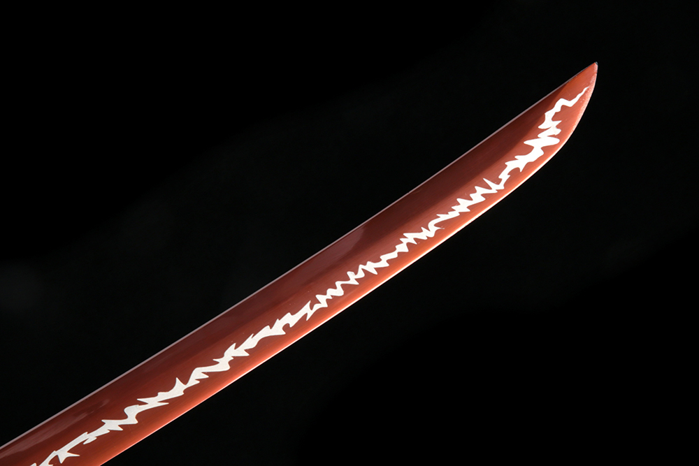 Ryujin 65mn Spring Steel 'Akazamurai' Art Sword 3