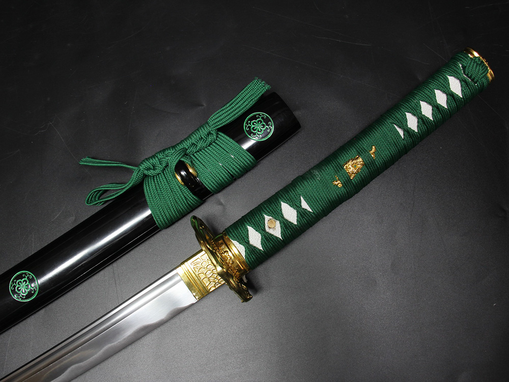 Ryujin 1045 Carbon Steel 'Green Battle Dragon' Art Sword 2