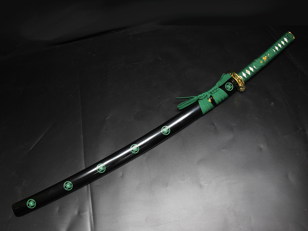 Ryujin 1045 Carbon Steel 'Green Battle Dragon' Art Sword 5
