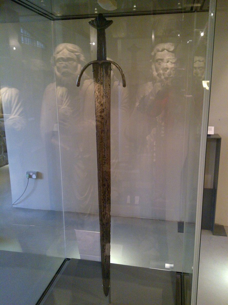 The actual antique Cawood Sword